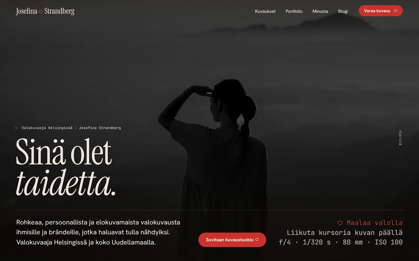 Josefina Strandberg: valmis näkymä